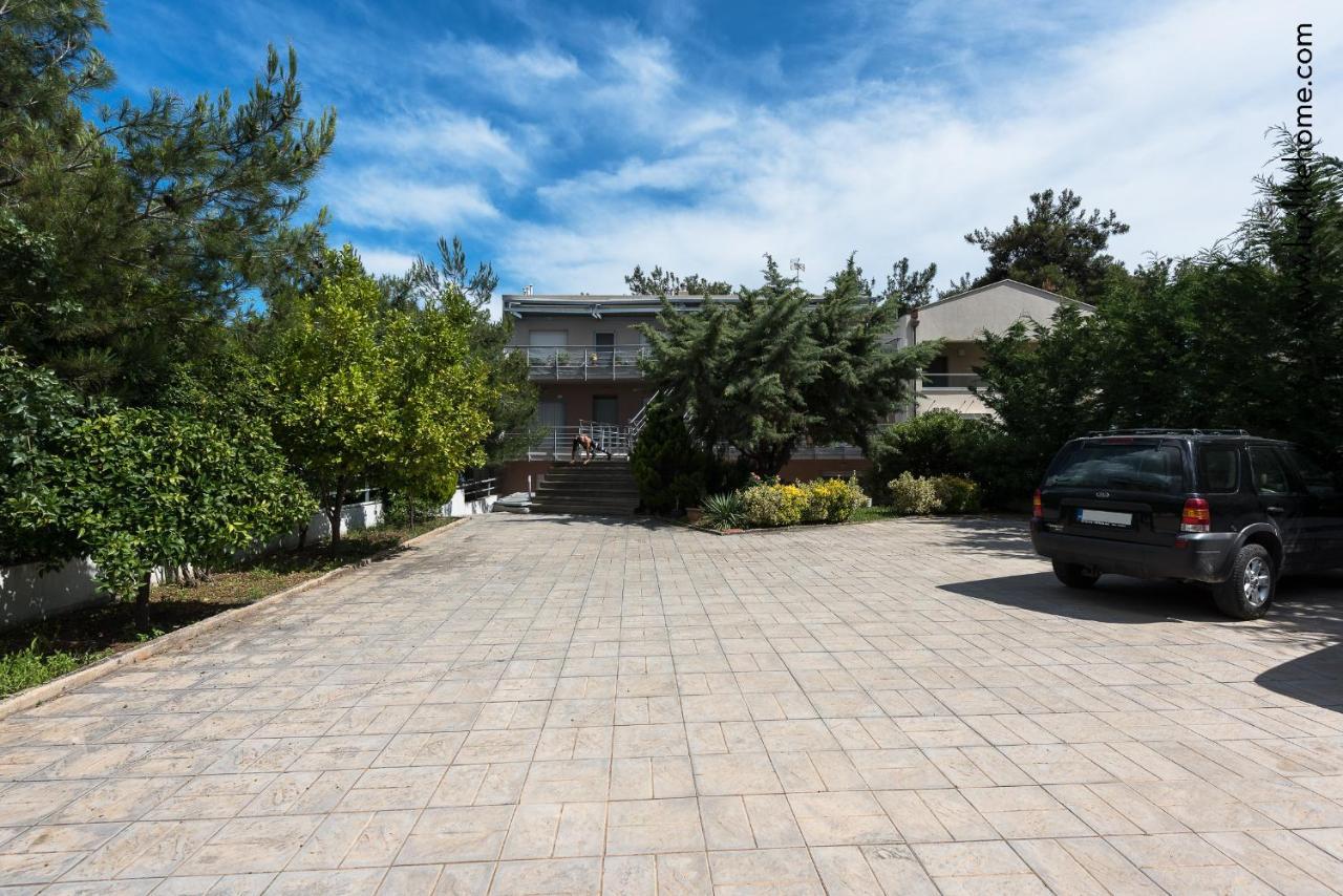 #Luxlikehome - Mediterranee Beachfront Summer House Kalyves Polygyrou Exterior foto