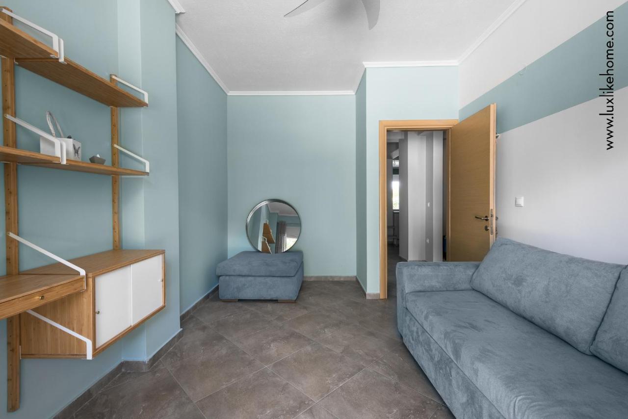 #Luxlikehome - Mediterranee Beachfront Summer House Kalyves Polygyrou Exterior foto